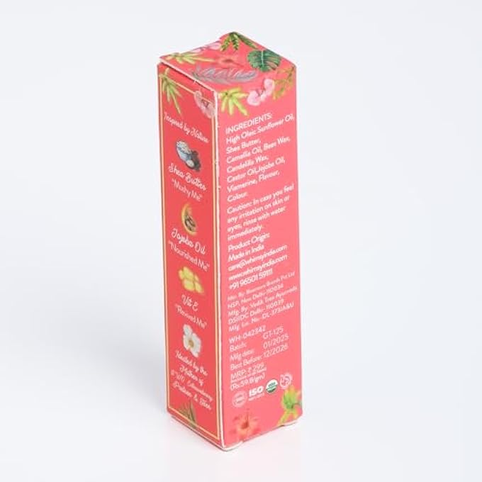 Whimsy NATURAL, ORGANIC TINTED LIP BALM FOR FOR KIDS|LIP BALM FOR DRY & CHAPPED LIPS|HYDRATED AND NOURISHING LIPS|ALL SKIN TYPE|INTENSE CARE|LIP BALM FOR SOFT, SMOOTH, MOISTURISED LIPS (GEORGIA) - Image 2